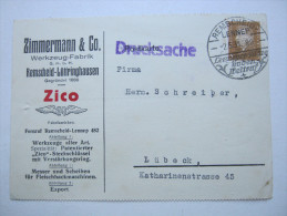 REMSCHEID LÜTTRINGHAUSEN  , Firmenkarte 1931 - Remscheid