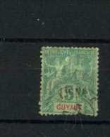 - FRANCE COLONIES . GUYANE FRANCAISE 1886/1949 . TIMBRE DE 1892 . OBLITERE . - Oblitérés