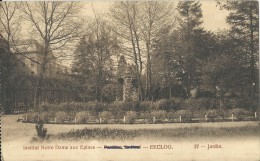 Eecloo.  -  Institut Notre Dame Aux Epines;  Jardin;    1919   Zele -  Michiels - Dendermonde - Eeklo