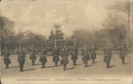 Eecloo.  -  Institut Notre Dame Aux Epines;   Gymnastique  (met Plooi)  1919   Aalst  -  Michiels - Dendermonde - Eeklo