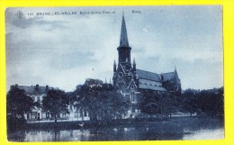 * Elsene - Ixelles (Bruxelles - Brussel) * (SBP, Nr 110) église Sainte Croix Et étang, Kerk, Church, Rare, TOP, Old - Ixelles - Elsene