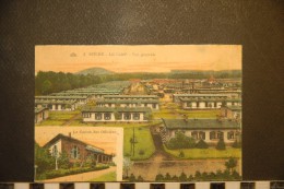 Delcampe - CP, 57,  Bitche Camp Vue Generale Et Le Casino Des Officiers  N°2 Edition CAP Cachet Franchise Militaire - Bitche