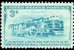 USA 1952 Scott 1006, B. & O. Railroad Issue MNH (**) - Ungebraucht