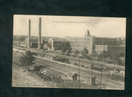 (Portieux Vincey ) - Vue Generale Societe Cotonniere De L' Est ( Usine Filature Chemin De Fer Canal Cachet Ferroviaire - Vincey