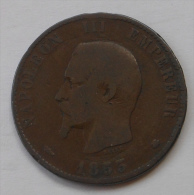 10 Centimes Napoléon III 1853 BB STRASBOURG - 10 Centimes