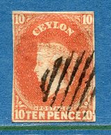 Ceylan - Ceylon - N° 8 - Oblitéré - Ceylon (...-1947)