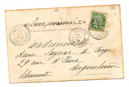 Carte Postale 1902 Timgad Constantine - Andere & Zonder Classificatie