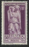 COLONIE ITALIANE LIBIA 1938 AUGUSTO CENT. 50 MNH - Italienisch Ost-Afrika