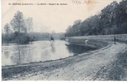 CPA VERTOU LA SEVRE DEPART DU BATEAU - Nort Sur Erdre