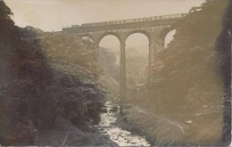 MANCHESTER - WHITWORTH - VIADUCT WITH TRAIN RP 1904 Ma221 - Manchester