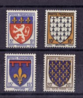 SERIE N° 572/575  NEUF** - 1941-66 Coat Of Arms And Heraldry