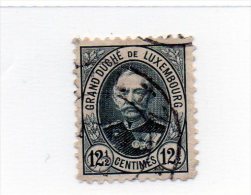 B - 1891 Lussemburgo - Granduca Adolfo - 1891 Adolphe De Face