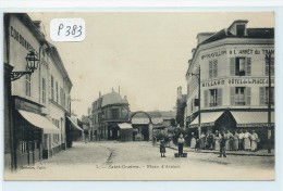 CARTES POSTALES SAINT GRATIEN   PLACE D´ARMES    ANIMEE - Saint Gratien