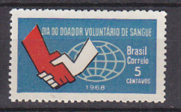 D1252 - BRAZIL Yv N°878 (*) DONNEURS DE SANG - Ungebraucht
