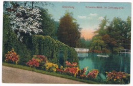 D4786     OLDENBURG : Schwanenteich Mit Schlossgarten - Oldenburg