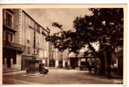 SUMENE  La Place De L'Eglise Banque Régionale Du Gard (voir Scans : Recto Et Verso) - Sumène