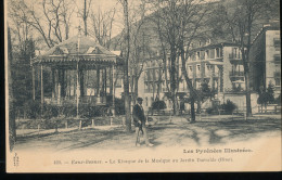 64 -- Eaux - Bonnes -- Le Kiosque De La Musique Au Jardin Darralde  ( Hiver ) - Eaux Bonnes