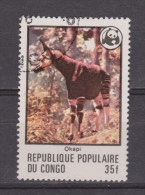 Congo Used ; Okapi, WNF, WWF - Used Stamps