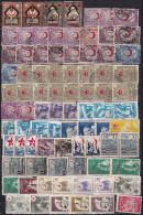 Turkey 1926/57 Red Crescent / Childrens Help Small Selection - Used Stamps