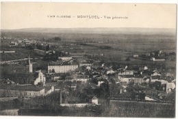 MONTLUEL  Vue Générale  écrite TTB - Montluel