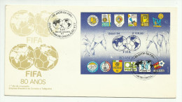 Brésil  FDC 1984 Bloc N°64 - Storia Postale