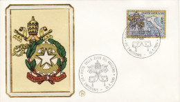 CITTA´ DEL VATICANO  - DIE EMISSIONIS   /   Cover _ Lettera   Lire  400 Isolato - Storia Postale