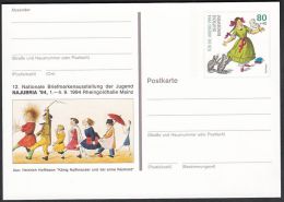 Germany 1994, Illustrated Postal Stationery "Philatelic Exhibition In Mainz", Ref.bbzg - Geïllustreerde Postkaarten - Ongebruikt