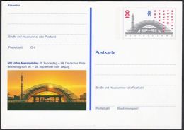 Germany 1997, Illustrated Postal Stationery "Philatelic Exhibition In Leizpig", Ref.bbzg - Illustrated Postcards - Mint