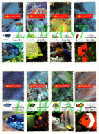 2014.10.10  XXI Warsaw National Philatelic Exhibition - Fishes - Se-tenant Label Type C - Vertical MNH - Ongebruikt