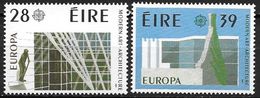 Irlande 1987 N°626/627 Neufs ** Europa Architecture Moderne - Neufs