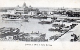 Plan   Du Canal De Suez - Sues