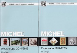 MICHEL Ost/West-Europa Katalog 2015 Neu 124€ Band 6+7 : B Eire GB Jersey Man Lux NL PL Rus USSR Ukraine Moldavia Belorus - Other & Unclassified