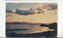 BF30822 Iverness Shire Scotland Arisaig Sunset Uk  Front/back Image - Inverness-shire