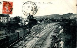 N°40224 -cpa Argenteuil -gare De Triage- - Gares - Avec Trains