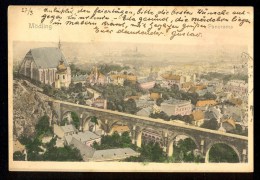 Modling Panorama ------ Old Postcard Traveled - Mödling