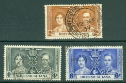 British Guiana: 1937   Coronation     Used - Guyana Britannica (...-1966)