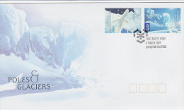 Australian Antarctic Territory 2009 Poles & Glaciers FDC - FDC