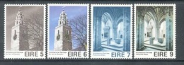 1975 IRELAND EUROPEAN ARCHITECTURE MICHEL: 327-330 MNH ** - Abbeys & Monasteries