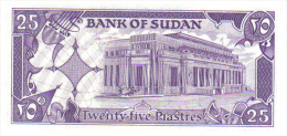 Billete De 25 Piastras Del Sudan - Soedan