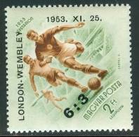 HUNGARY-1953. AIR - Hungary´s Soccer Matches At Wembley 6:3  MNH!! Mi 1340. CV 28€ - Nuevos