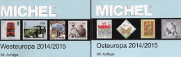 MICHEL Ost/West-Europa Katalog 2015 Neu 124€ Band 6+7 : B Eire GB Jersey Man Lux NL PL Rus USSR Ukraine Moldavia Belorus - Non Classés