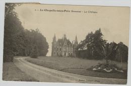 * LA-CHAPELLE-SOUS-POIX (somme ) Le Château 1923 - Poix-de-Picardie