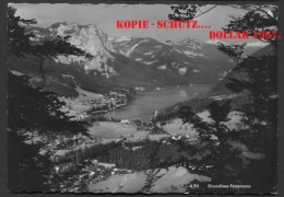 Obertraun Grundlsee Panorama  - 21-7-1960 .used ...See The 2 Scans  ( Originalscan !!! ) - Gmünd