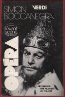 Opéra - L' Avant Scène N° 19  , VERDI : Simon Boccanegra , 1979 . Voir Sommaire . - Musique