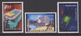 République De Chine - Taiwan N° 1331 - 1333 *** Atomic Reactor - 1961 - 1962 - Unused Stamps