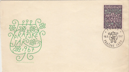 4526- PRAGUE MUSIC FESTIVAL, SPECIAL COVER, 1967, CZECHOSLOVAKIA - Covers & Documents