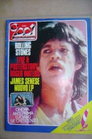 PCJ/15 CIAO 2001 N. 32 - 1984/STEVE WONDER/JACQUES BREL/JAMES SENESE/ROLLING STONES/IAN DURY/POSTER ROGER WATERS - Musique