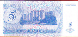 BILLETE TRANSNITRIA  5 KYNOH 1994 SC ( República Moldava  ) - Moldavie