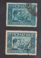 1931 - Charles I,Ferdinand,Charles II - ROIS Mi No 418 Et Yv No 428  Variety Of Color - Abarten Und Kuriositäten