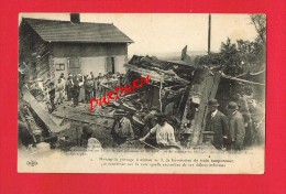 Yvelines - VILLEPREUX LES CLAYES - Catastrophe De Trains En Gare ...( Chemin De Fer...) - Villepreux